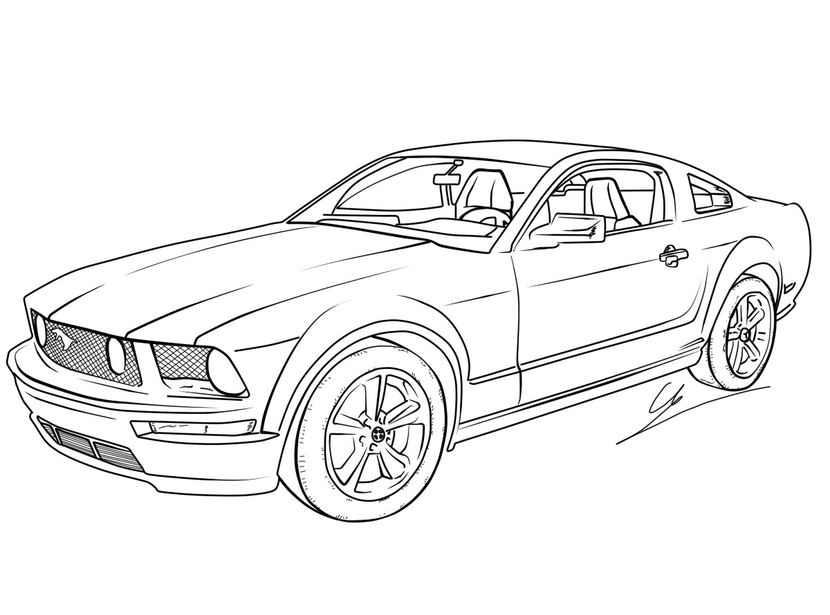Best ideas about Mustang Car Coloring Pages For Boys
. Save or Pin Free Printable Mustang Coloring Pages For Kids Now.