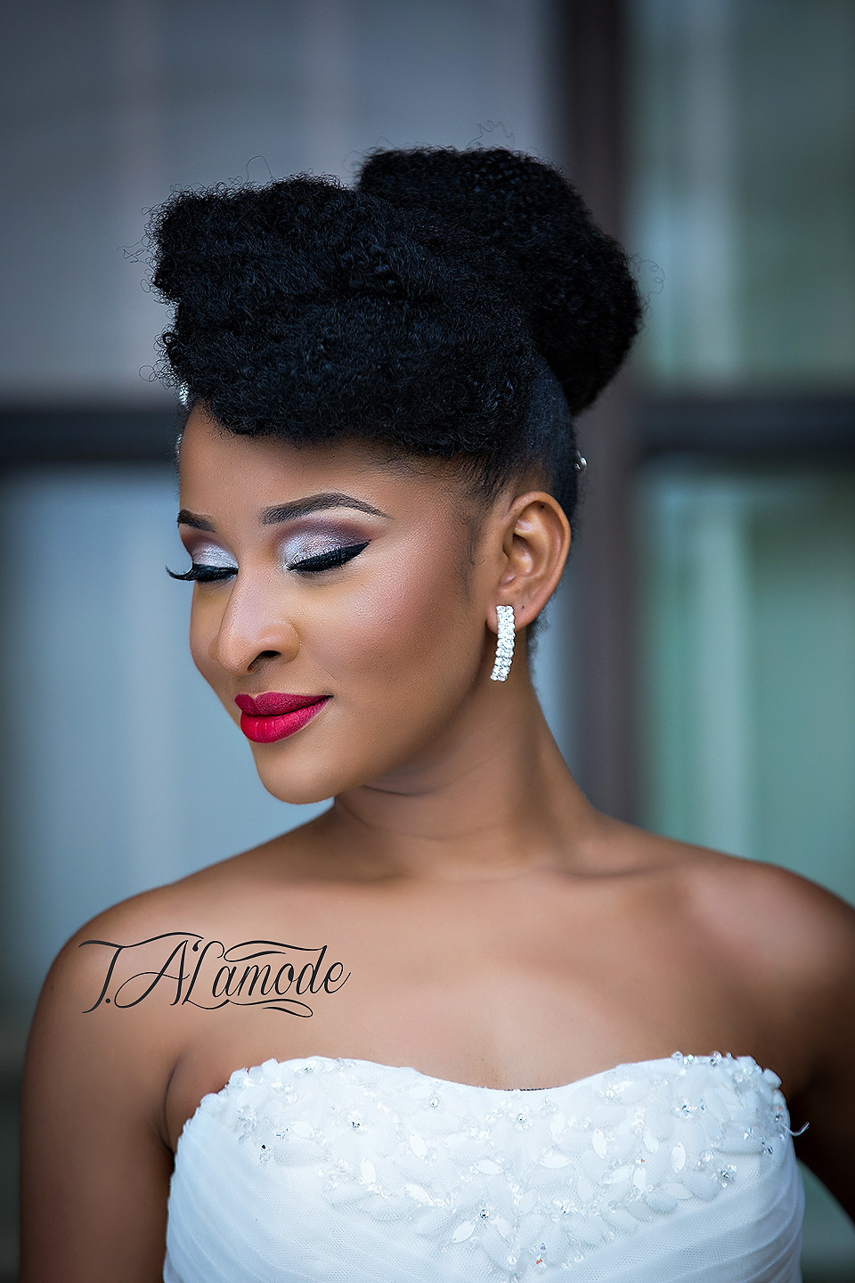 Best ideas about Natural Hairstyles For Weddings Black
. Save or Pin Striking Natural Hair Looks for the 2015 Bride T Alamode Now.