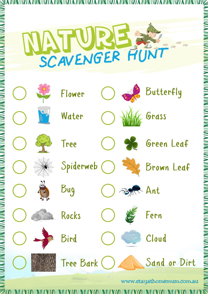 Best ideas about Nature Activities For Adults
. Save or Pin Nature Scavenger Hunt Free Printable Stay at Home Mum Now.