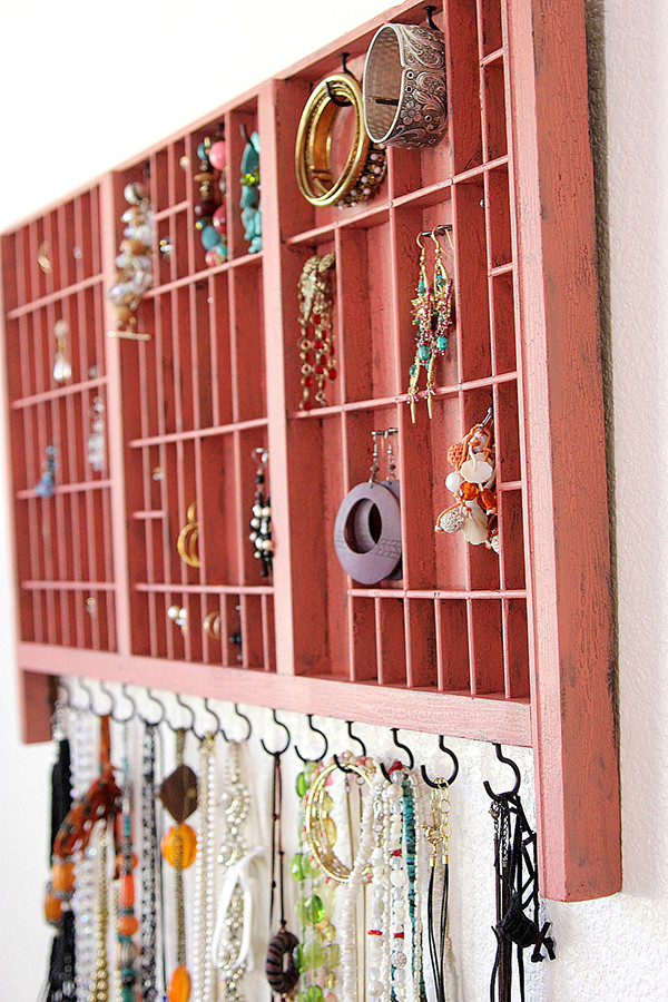 Best ideas about Necklace Organizer DIY
. Save or Pin 11 Fantastic Ideas for DIY Jewelry Organizers Now.