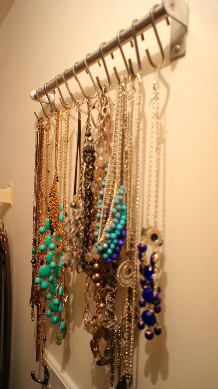 Best ideas about Necklace Organizer DIY
. Save or Pin Food Fashion Home Necklace Organizer System Now.