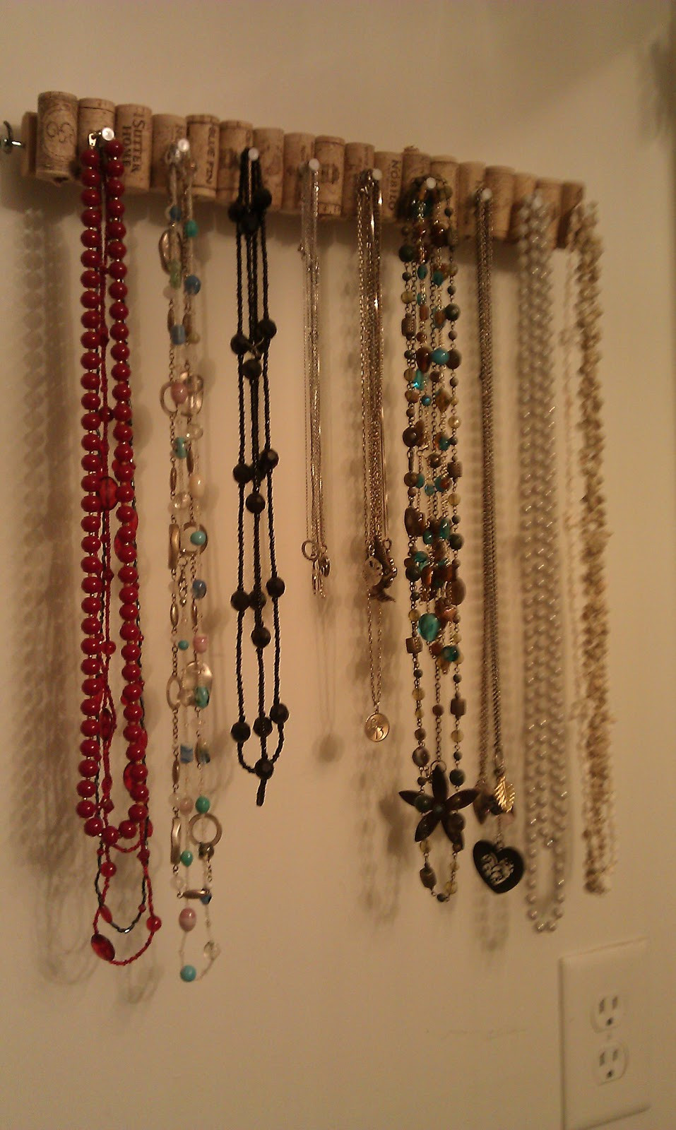 Best ideas about Necklace Organizer DIY
. Save or Pin The Wannabe Hippie DIY Necklace holder Now.