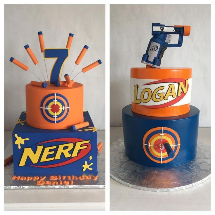 Best ideas about Nerf Birthday Cake
. Save or Pin Image result for nerf buttercream cake Now.