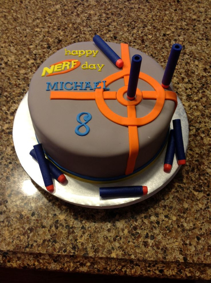 Best ideas about Nerf Birthday Cake
. Save or Pin The 25 best Nerf cake ideas on Pinterest Now.