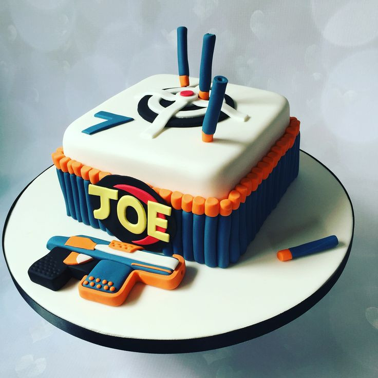 Best ideas about Nerf Birthday Cake
. Save or Pin Best 25 Nerf gun cake ideas on Pinterest Now.