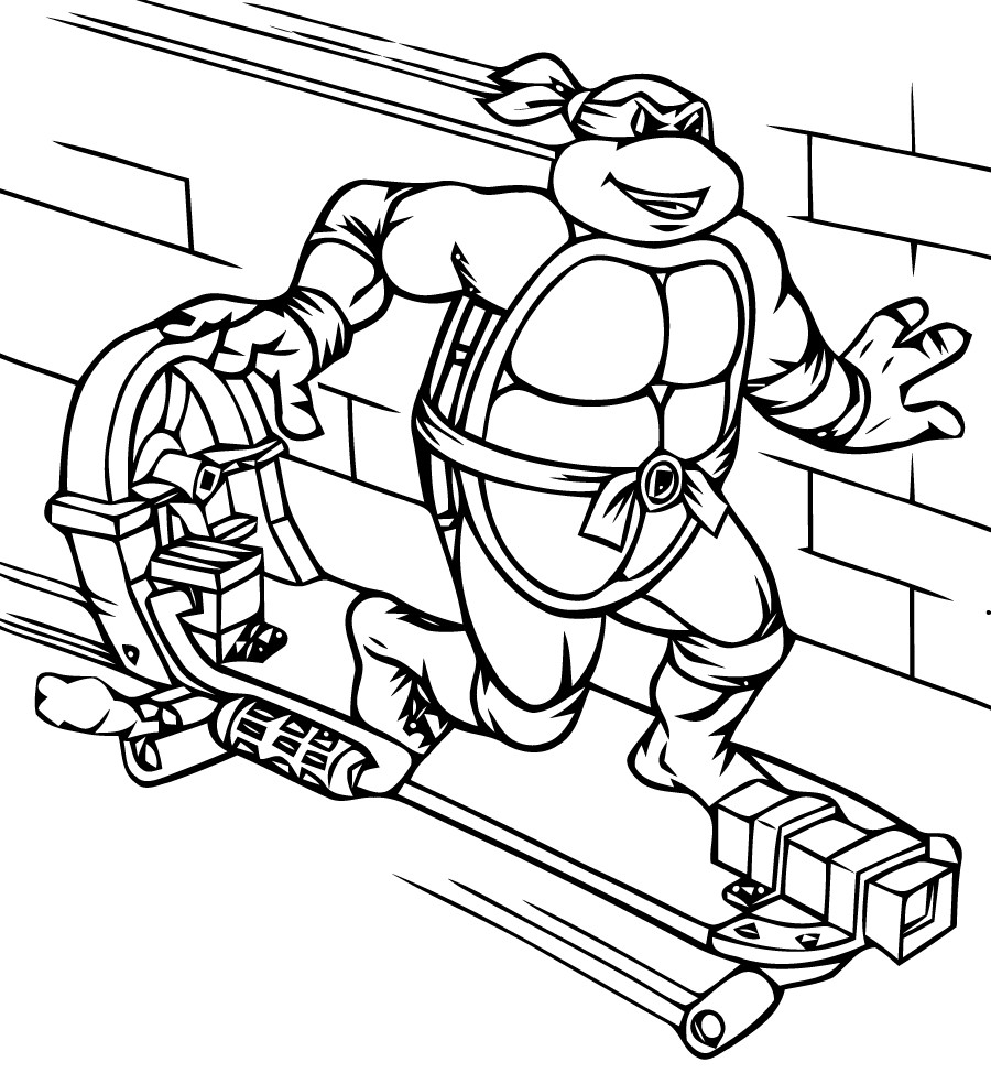 Best ideas about Ninga Turtles Coloring Pages For Boys
. Save or Pin 20 dessins de coloriage Tortue Ninja A Imprimer Gratuit à Now.