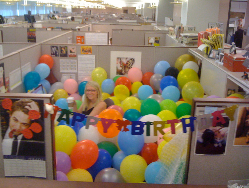 Best ideas about Office Birthday Decorations
. Save or Pin fice Birthday Decoration Ideas holiday cubicle Now.