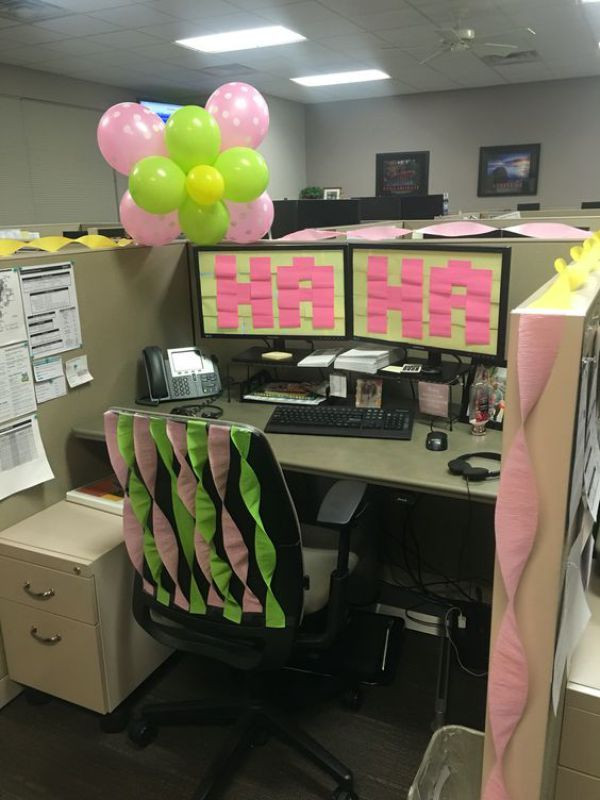 Best ideas about Office Birthday Decorations
. Save or Pin 5 Birthday Cubicle Decorations For Your fice Bestie’s Now.