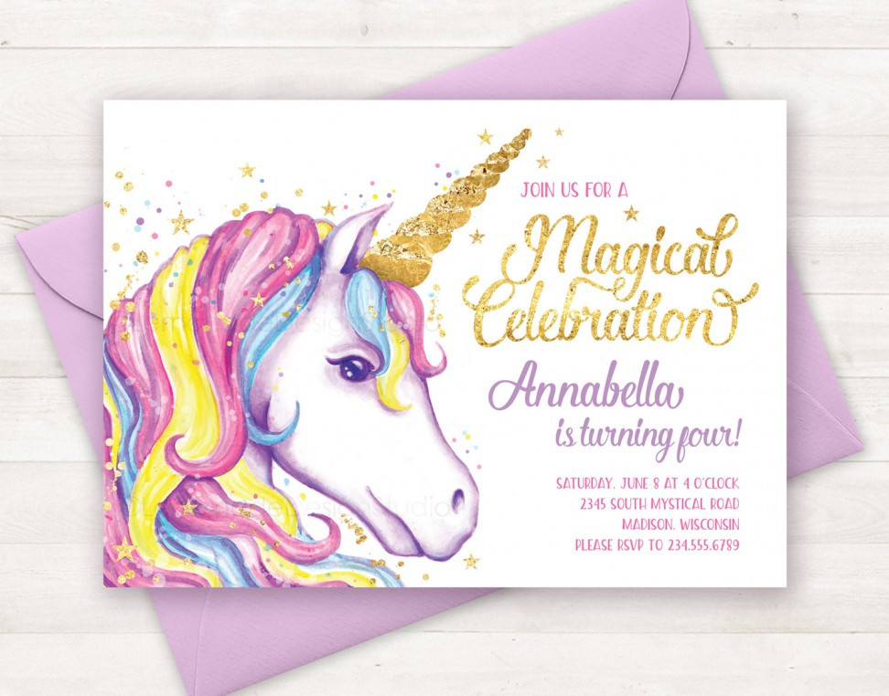 Best ideas about Online Invitations Birthday
. Save or Pin Birthday Invitation Templates unicorn birthday invitations Now.