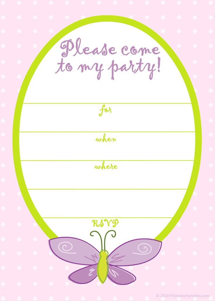 Best ideas about Online Invitations Birthday
. Save or Pin Free Printable Girls Birthday Invitations – FREE Printable Now.