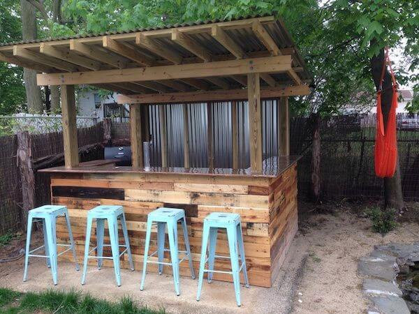 Best ideas about Outdoor Bars DIY
. Save or Pin Creative Old Pallets Outdoor Bar Ideas Now.
