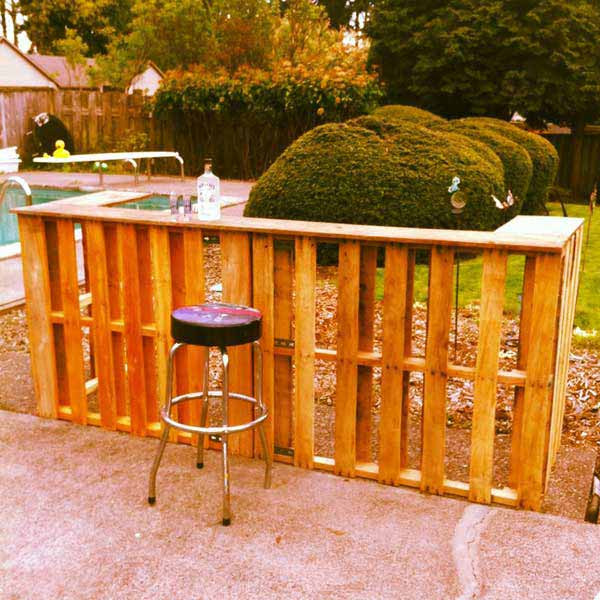 Best ideas about Outdoor Bars DIY
. Save or Pin 26 Creative and Low Bud DIY Outdoor Bar Ideas Amazing Now.