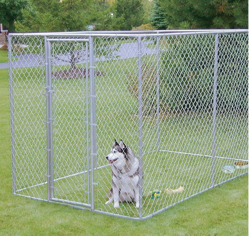 Best ideas about Outdoor Dog Runs
. Save or Pin XXL OUTDOOR DOG KENNEL LARGE TALL CHAIN LINK FENCE PET Now.