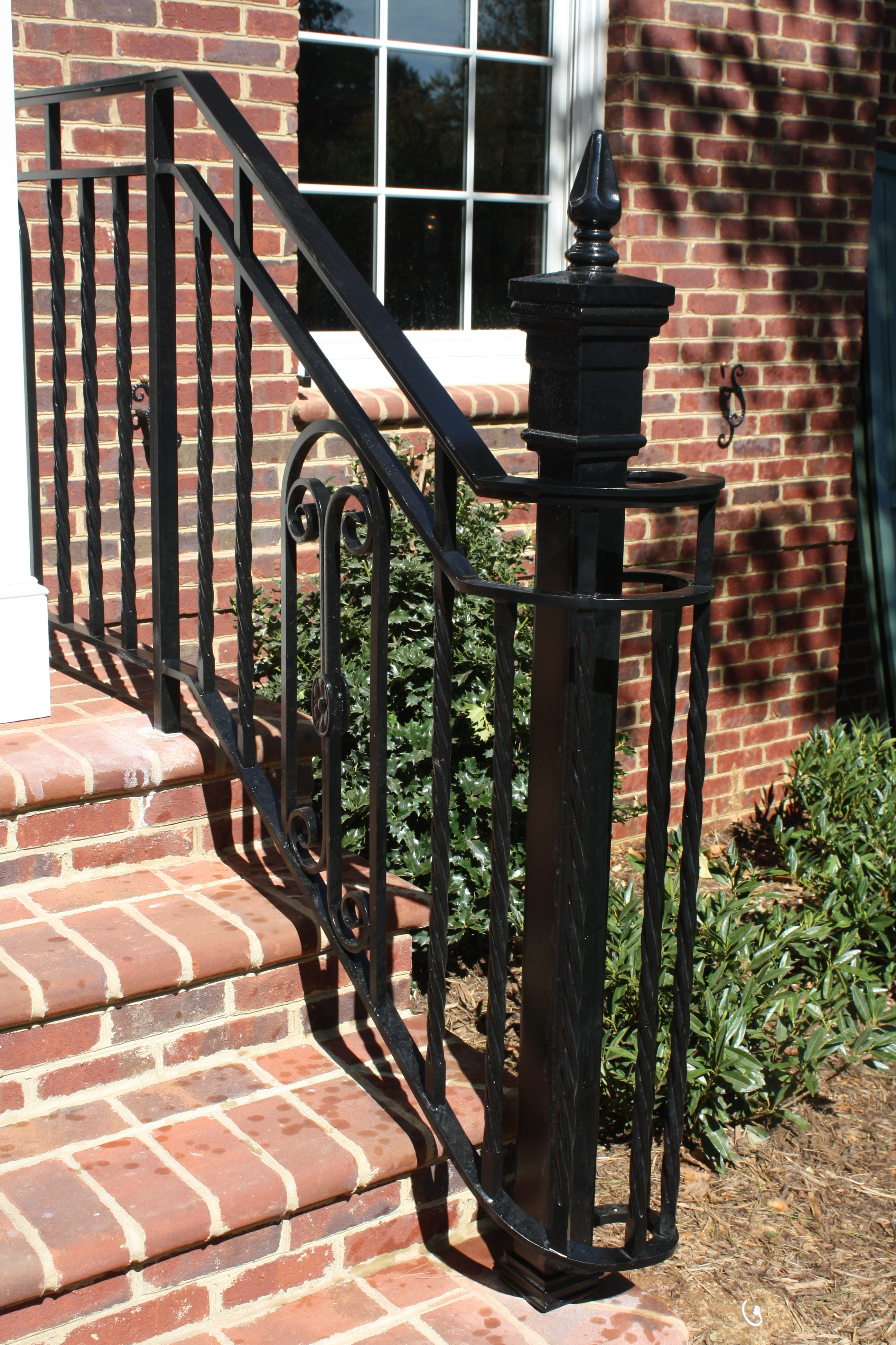 Best ideas about Outdoor Metal Stair Railing
. Save or Pin Front Porch Metal Stair Railing Now.