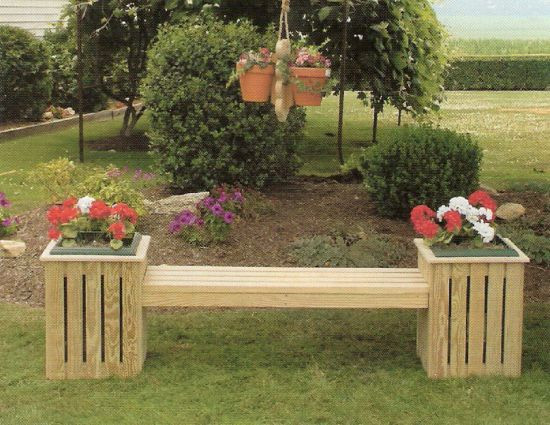 Best ideas about Outdoor Planter Bench
. Save or Pin 35 Genius Small Garden Ideas and Designs Now.