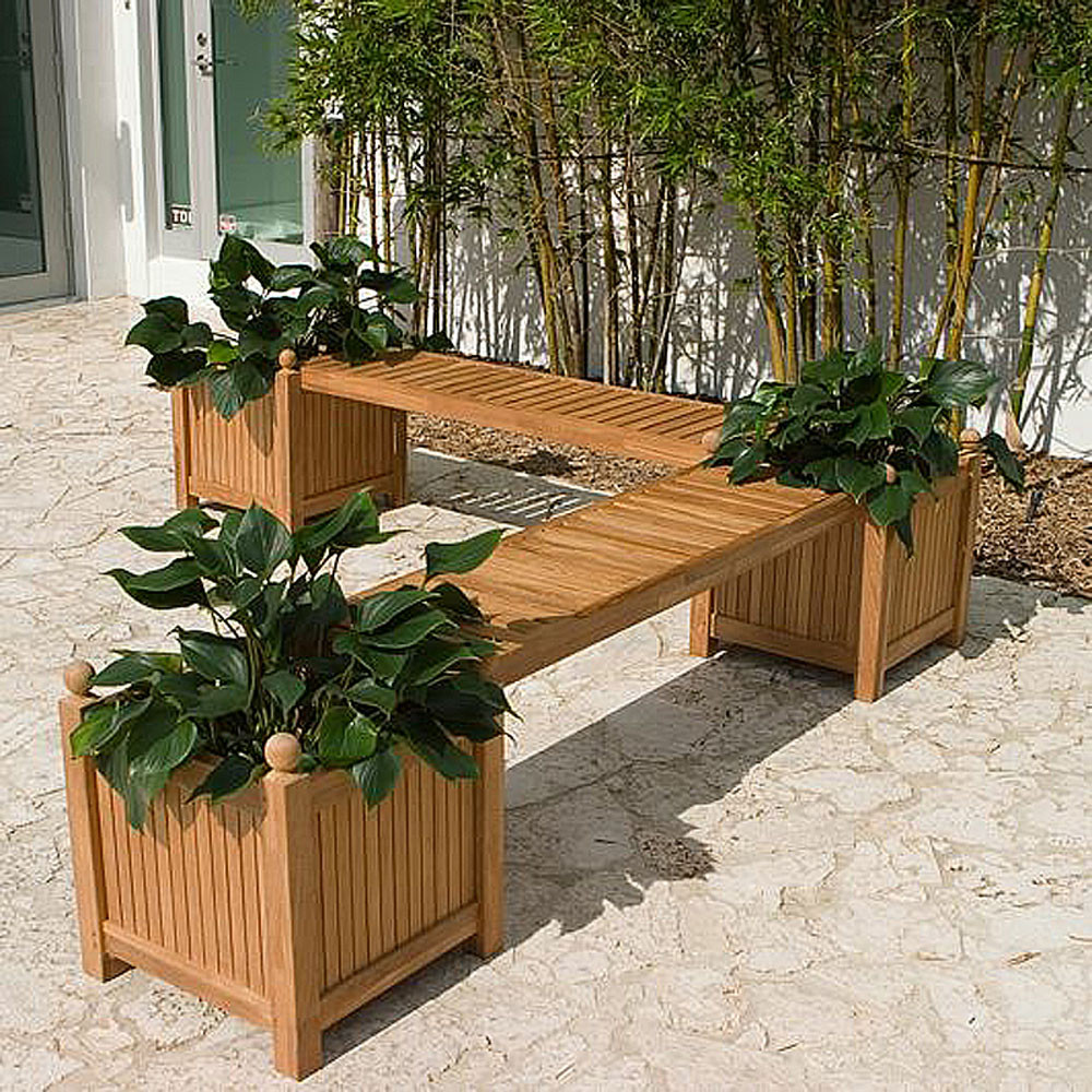 Best ideas about Outdoor Planter Bench
. Save or Pin Teak Planter Bench Set Westminster Teak Outdoor Furniture Now.