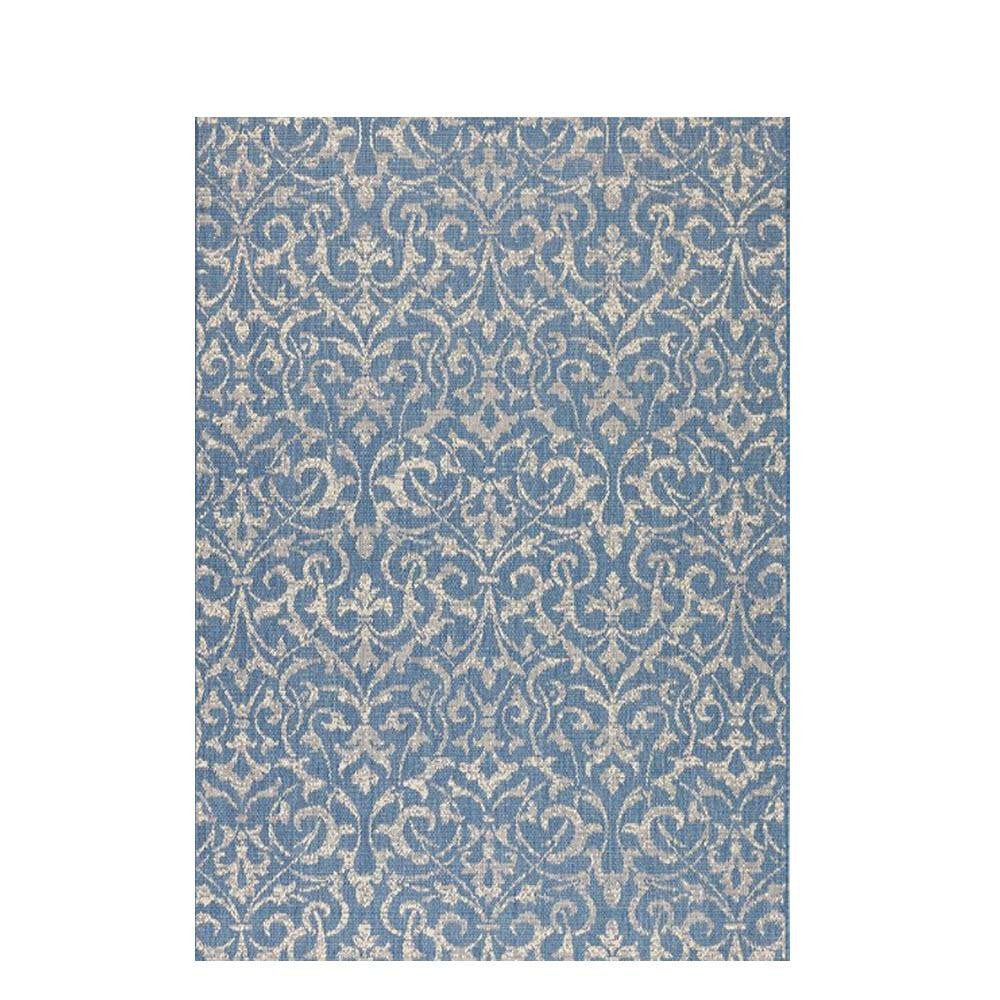 Best ideas about Outdoor Rugs Home Depot
. Save or Pin Home Decorators Collection Bermuda Blue Champagne 9 ft x Now.