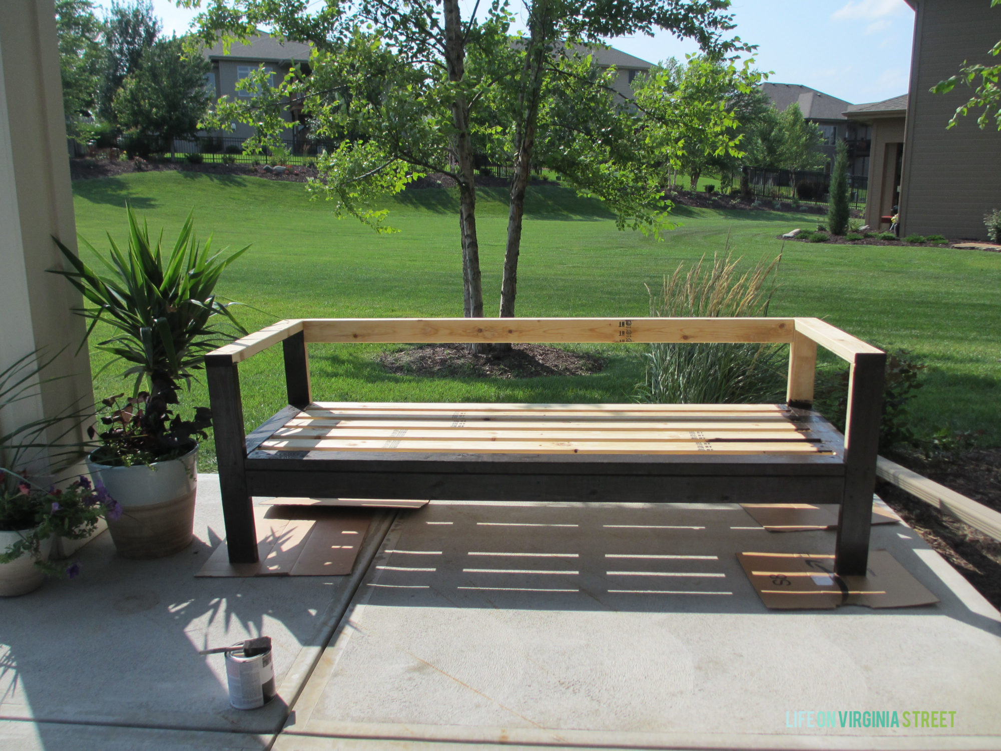 Best ideas about Outdoor Wood Sofa
. Save or Pin How to Build a DIY Outdoor Couch Now.