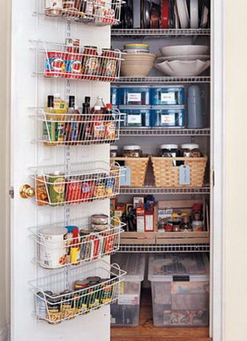 Best ideas about Pantry Door Organizer
. Save or Pin 31 Kitchen Pantry Organization Ideas Storage Solutions Now.