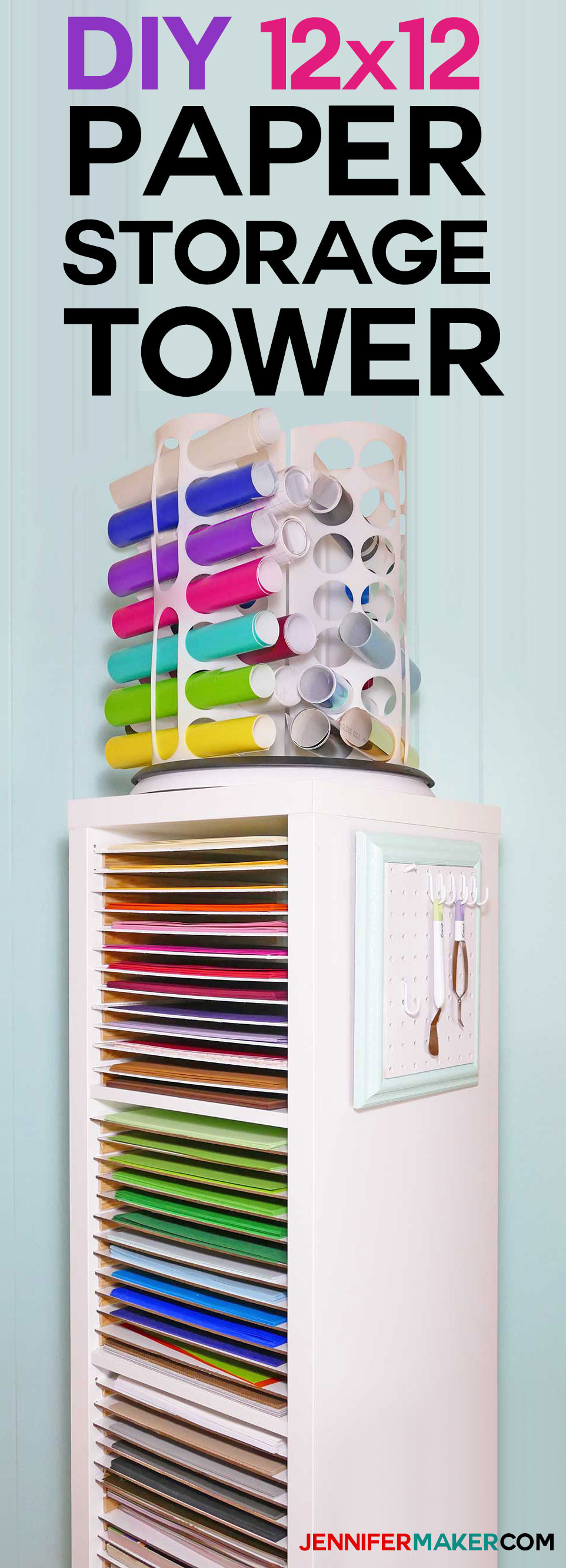 Best ideas about Paper Organizer DIY
. Save or Pin 12x12 Paper Storage DIY Vertical Organizer for Scrapbook Now.