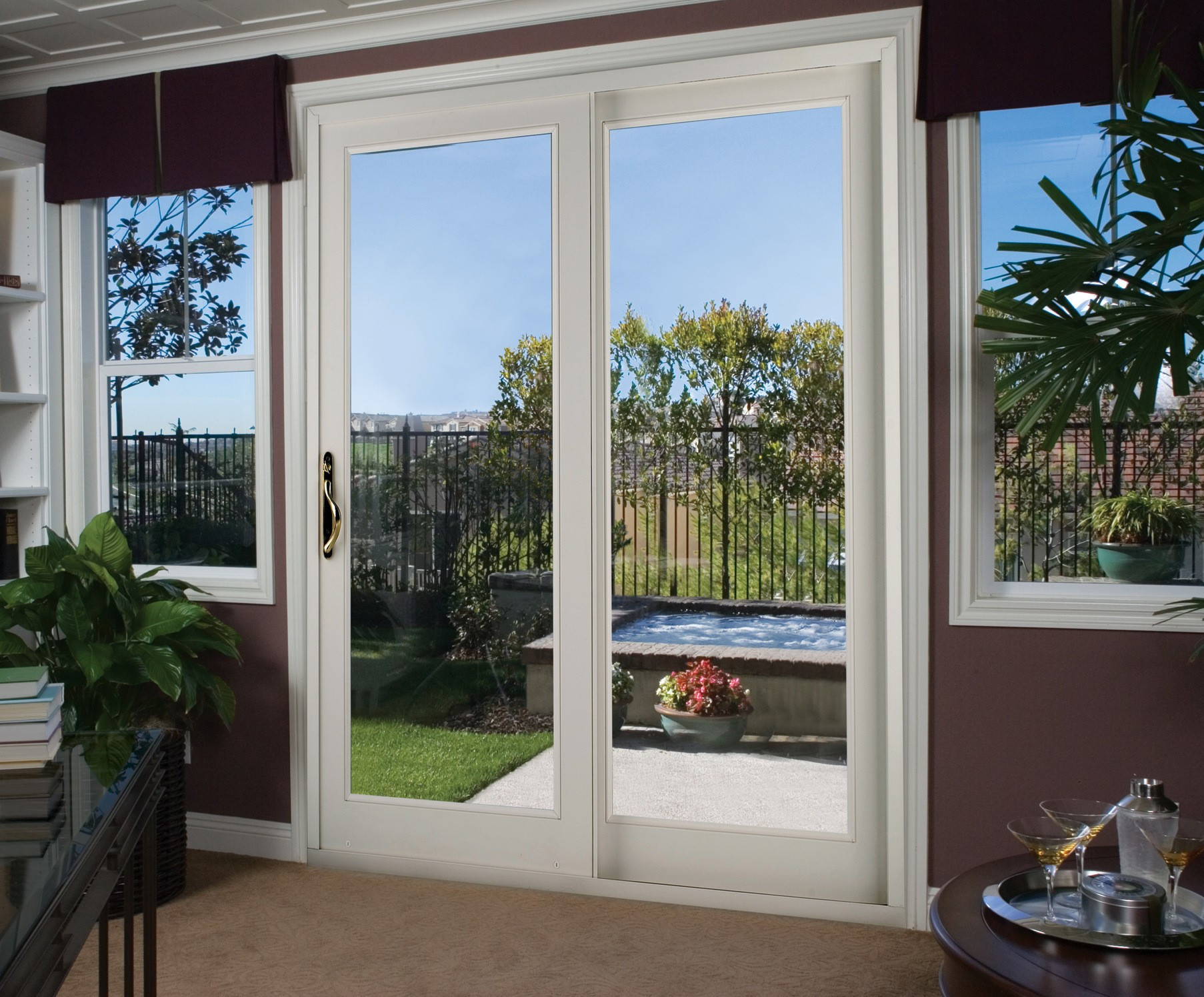 Best ideas about Patio Door Coverings
. Save or Pin Sliding Glass Door Blinds Built In — Home Ideas Collection Now.