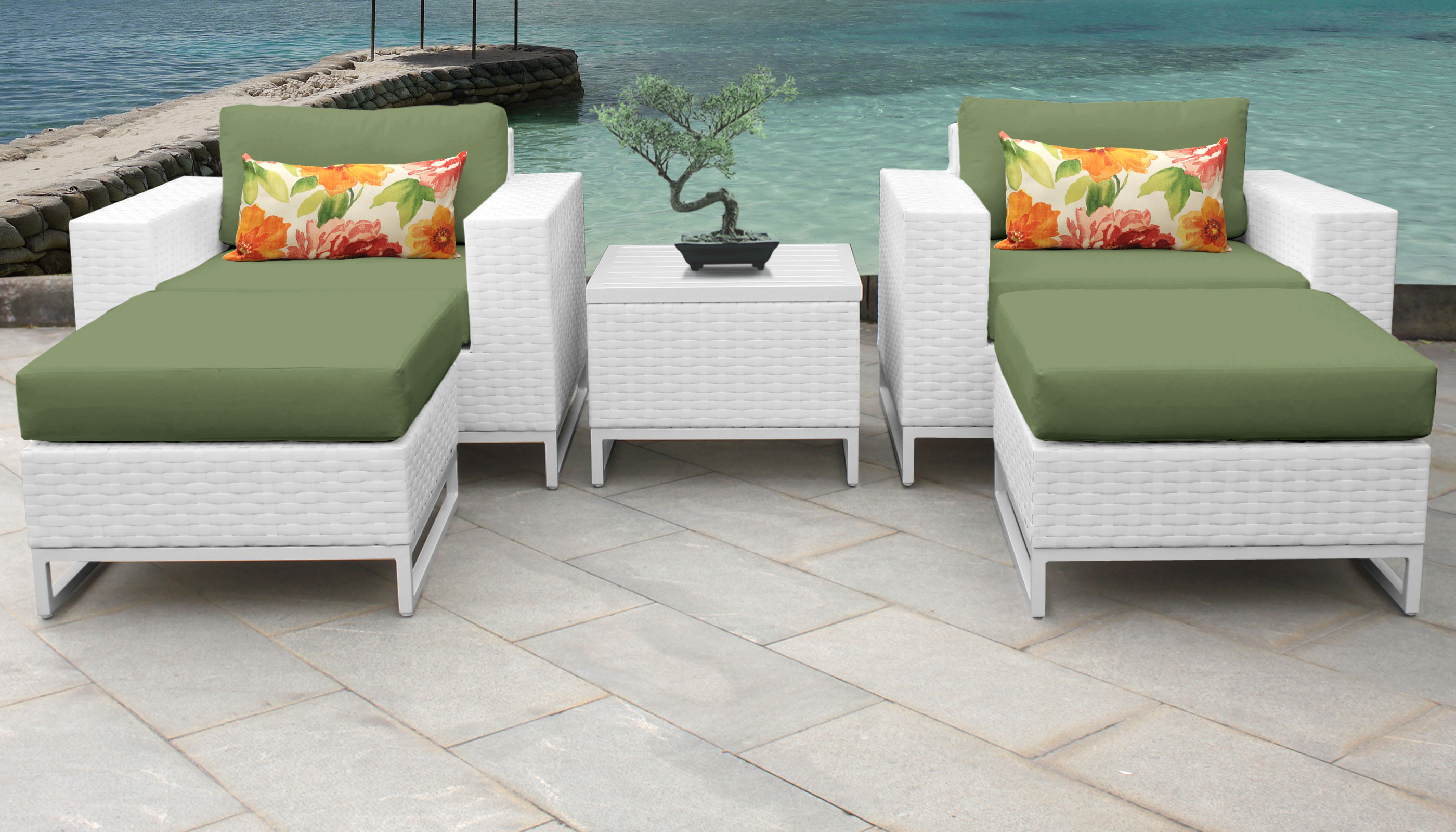 Best ideas about Patio Furniture Miami
. Save or Pin Miami 5 Piece Outdoor Wicker Patio Furniture Set 05e Now.