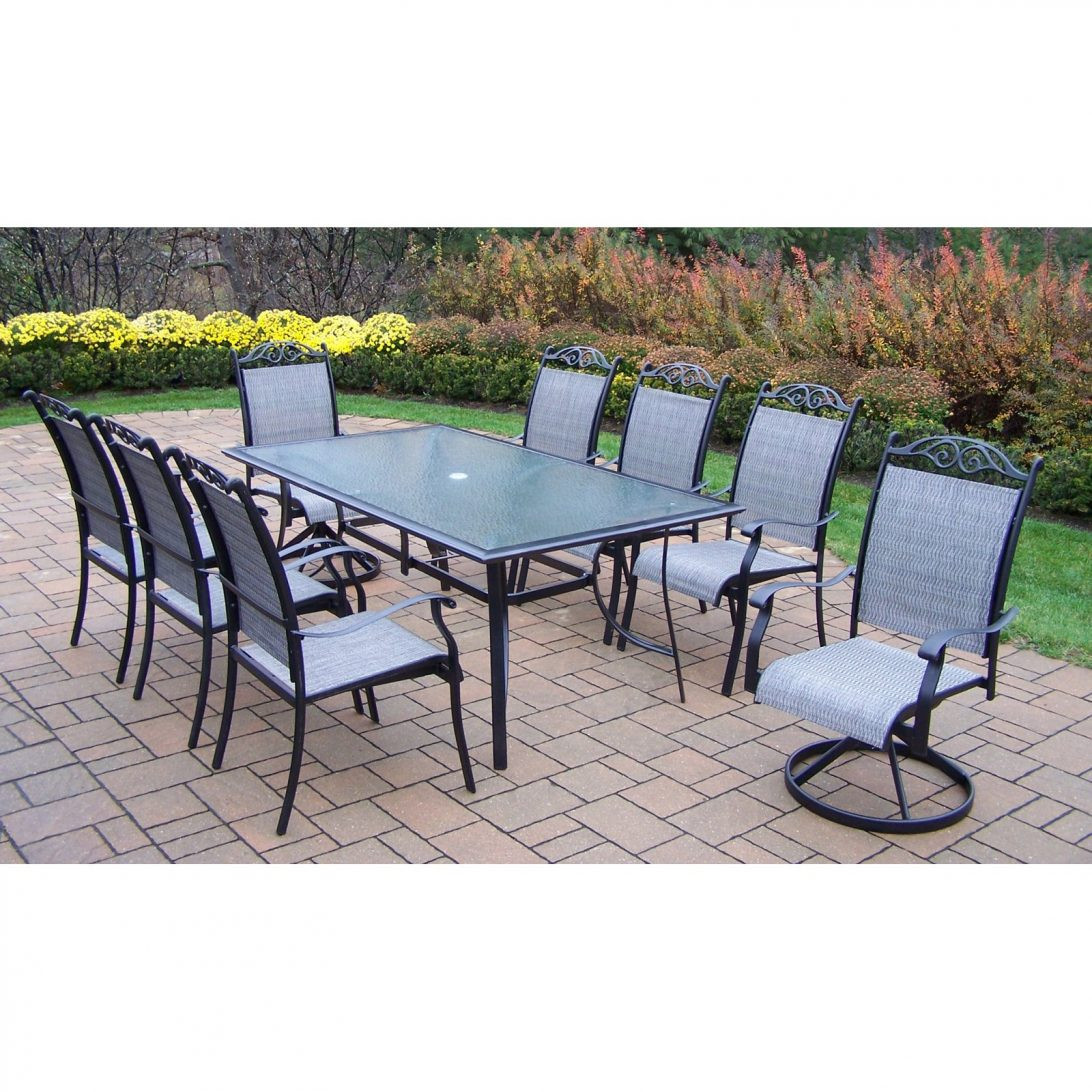 Best ideas about Patio Set Walmart
. Save or Pin Oakland Living Cascade Piece Sling Patio Dining Set Now.