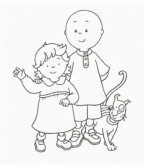 Best ideas about Pbs Coloring Sheets For Boys
. Save or Pin Caillou Boyama Sayfaları Now.