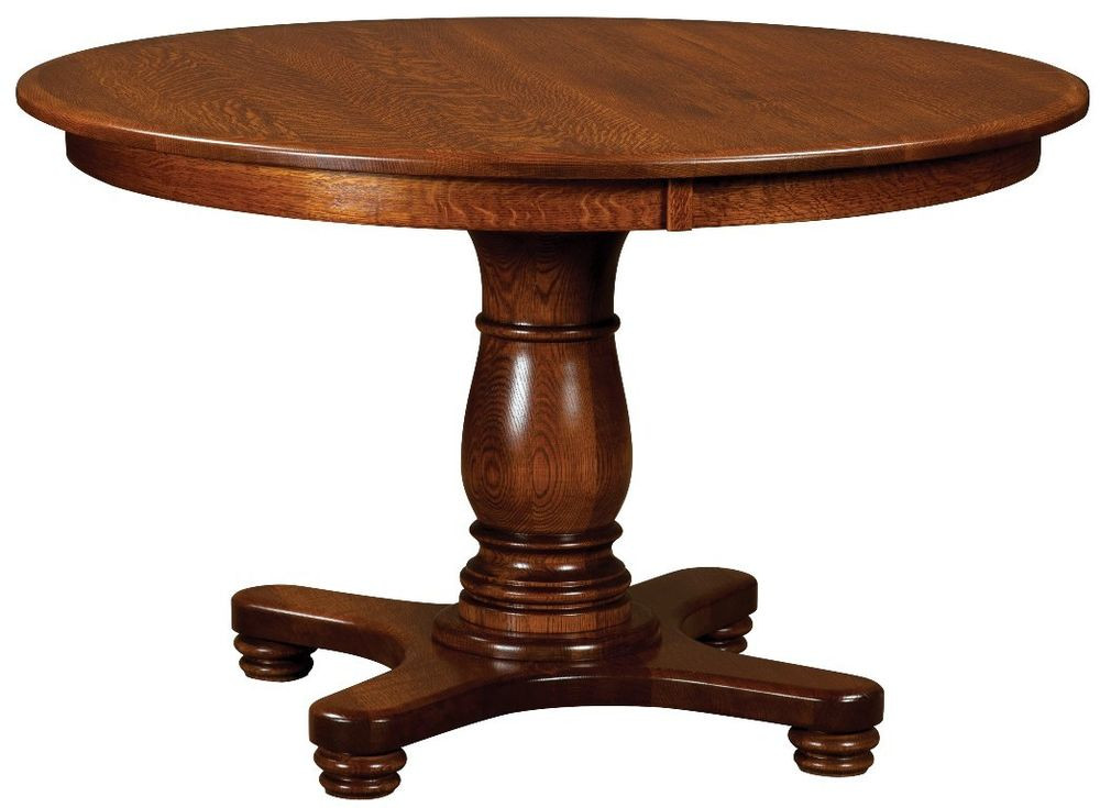 Best ideas about Pedestal Dining Table
. Save or Pin Amish Round Pedestal Dining Table Classic Solid Wood Now.