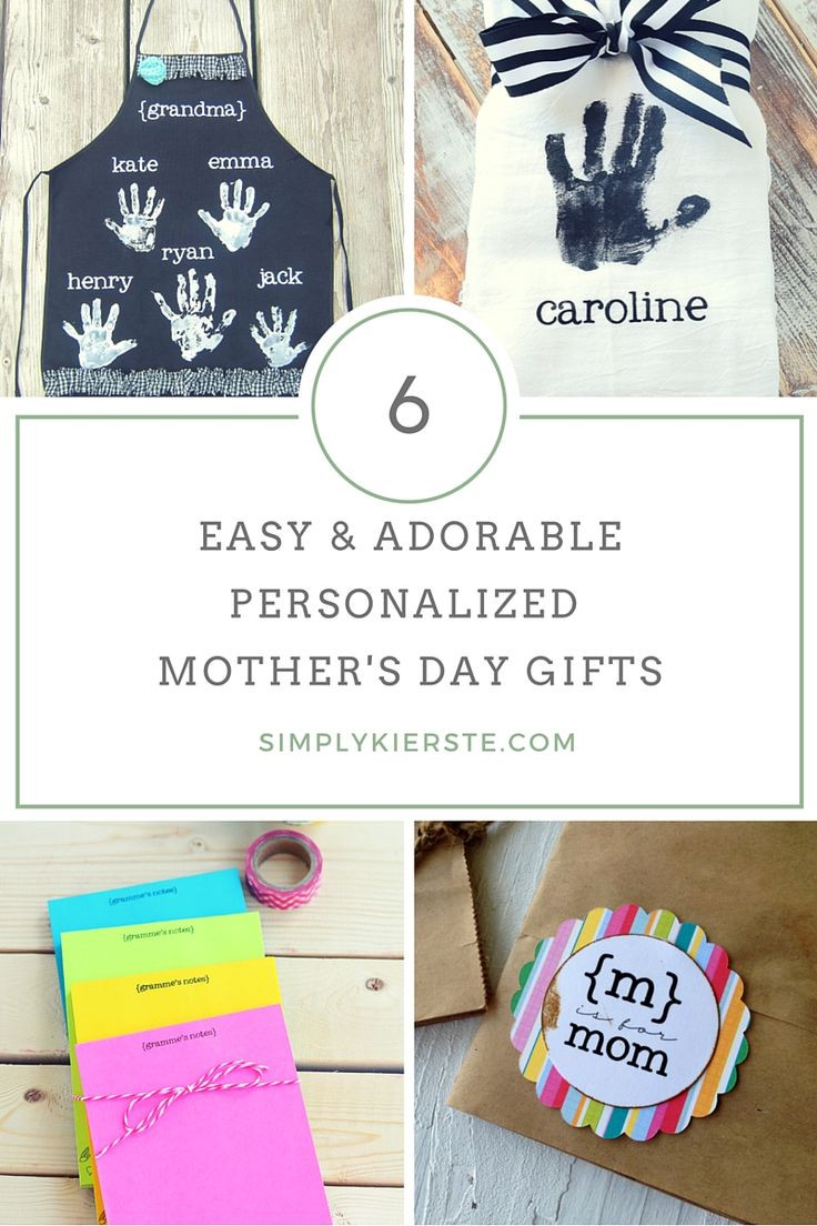 Best ideas about Personalized Mother'S Day Gift Ideas
. Save or Pin DIY Gifts Ideas These personalized and handmade Mother s Now.