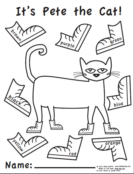 Best ideas about Pete The Cat Coloring Sheet
. Save or Pin Elementary Music Methods Real Life Edition October 2012 Now.