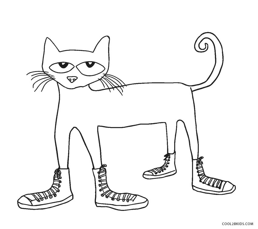 Best ideas about Pete The Cat Coloring Sheet
. Save or Pin Free Printable Cat Coloring Pages For Kids Now.