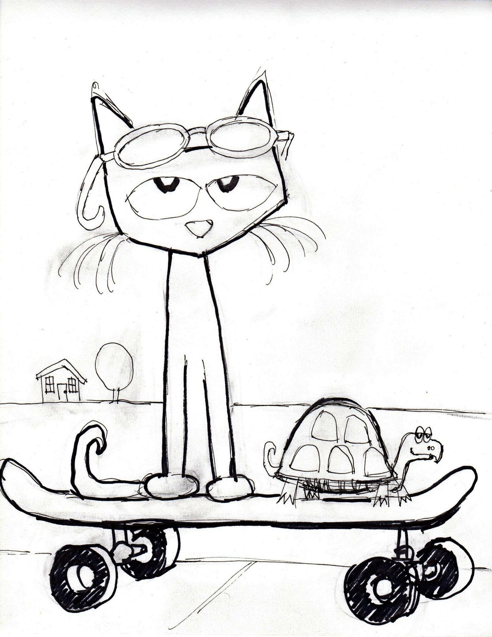 Best ideas about Pete The Cat Coloring Sheet
. Save or Pin The Coolest Cat Coloring Pete The Cat Coloring Page Now.