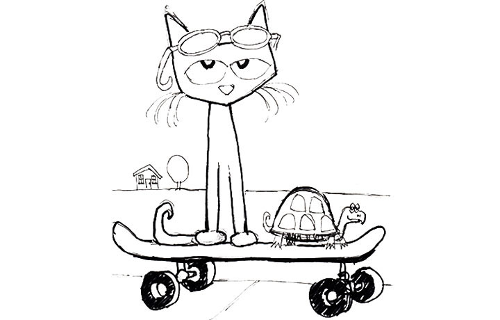 Best ideas about Pete The Cat Coloring Sheet
. Save or Pin Pete The Cat Pete The Cats White Shoes And Class Books Now.