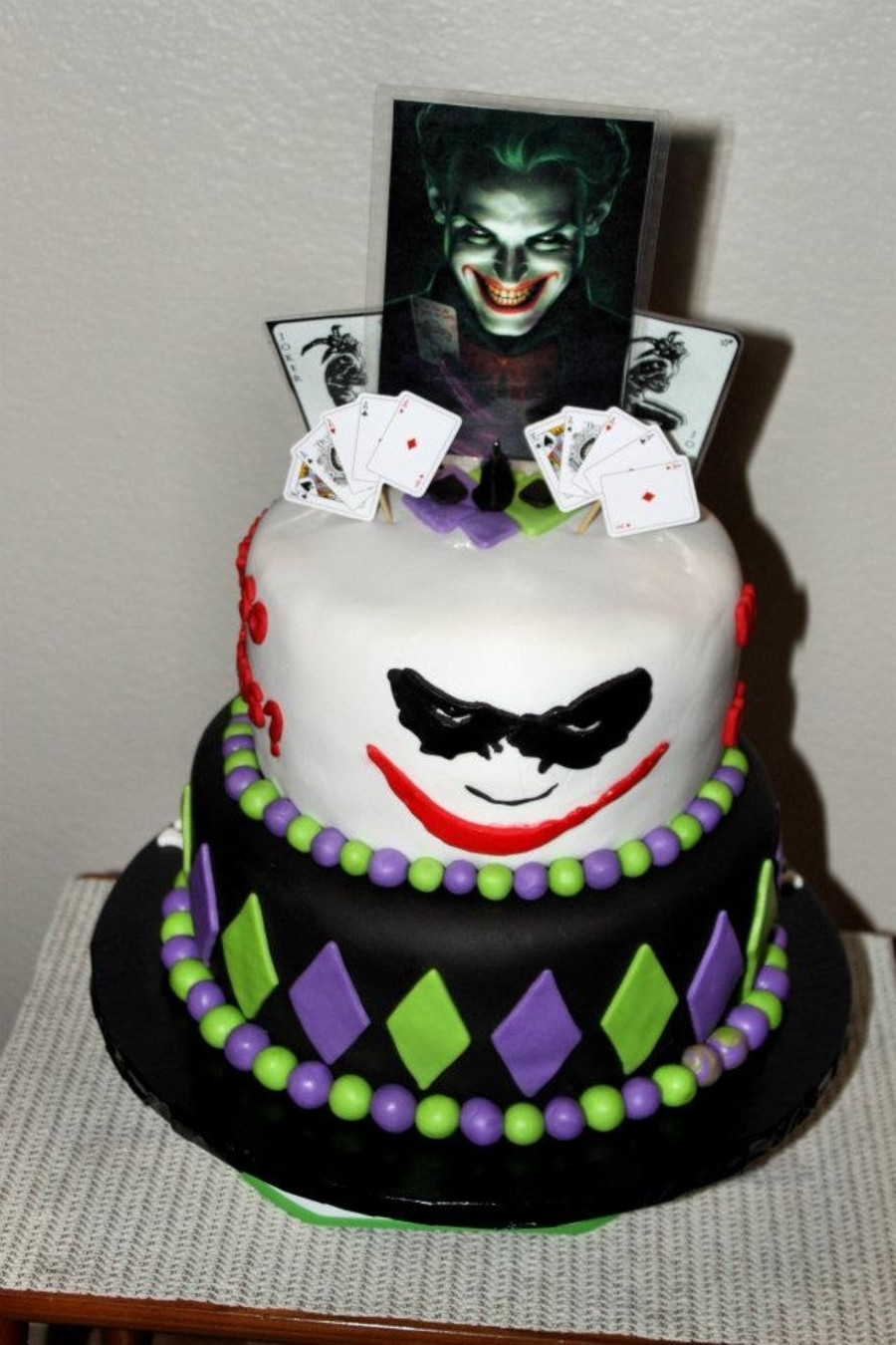 Best ideas about Photos Birthday Cake
. Save or Pin Joker Themed Birthday Cake CakeCentral Now.