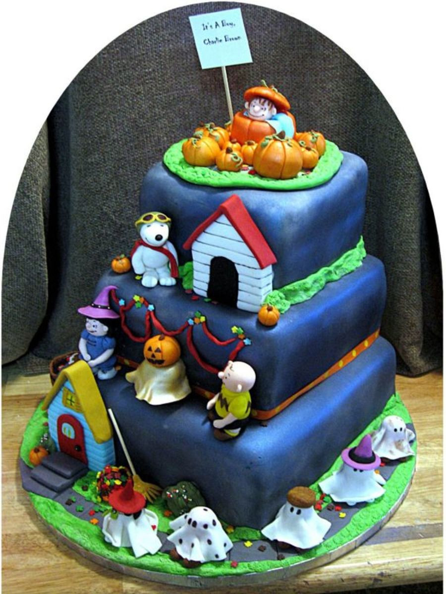 Best ideas about Photos Birthday Cake
. Save or Pin It s A Boy Charlie Brown Halloween Birthday Cake Now.