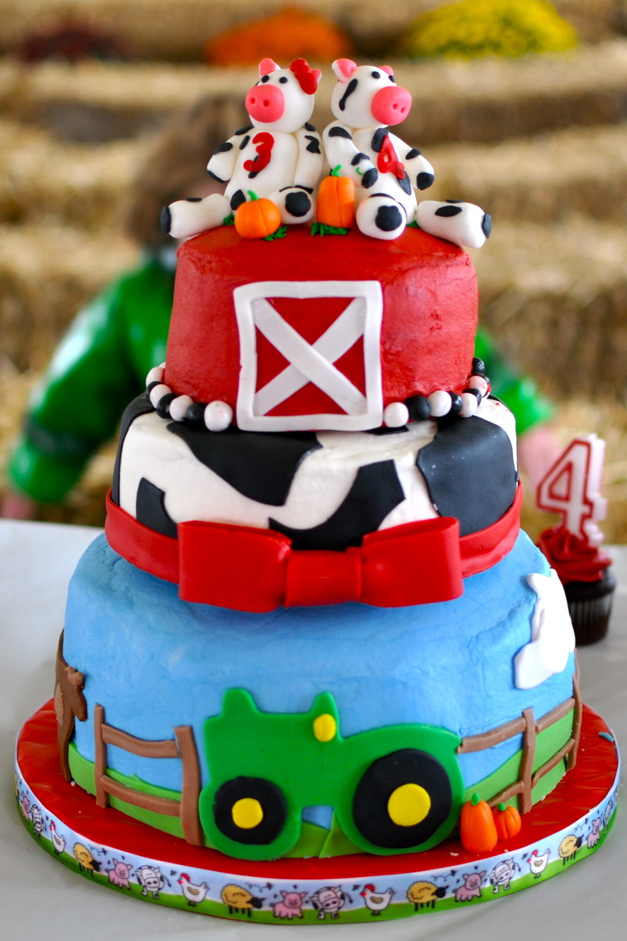 Best ideas about Photos Birthday Cake
. Save or Pin Farm Birthday Cake CakeCentral Now.