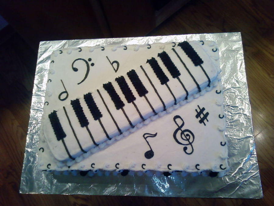 Best ideas about Piano Birthday Cake
. Save or Pin Piano Cake CakeCentral Now.