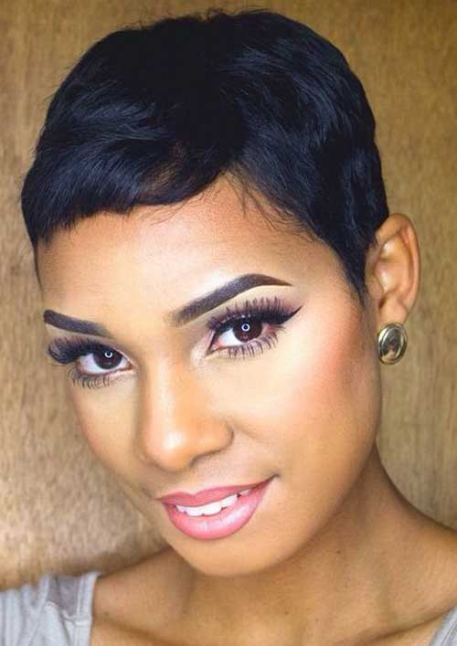Best ideas about Pixie Cut On Natural Black Hair
. Save or Pin 20 Pixie Hairstyles for Black Women Now.