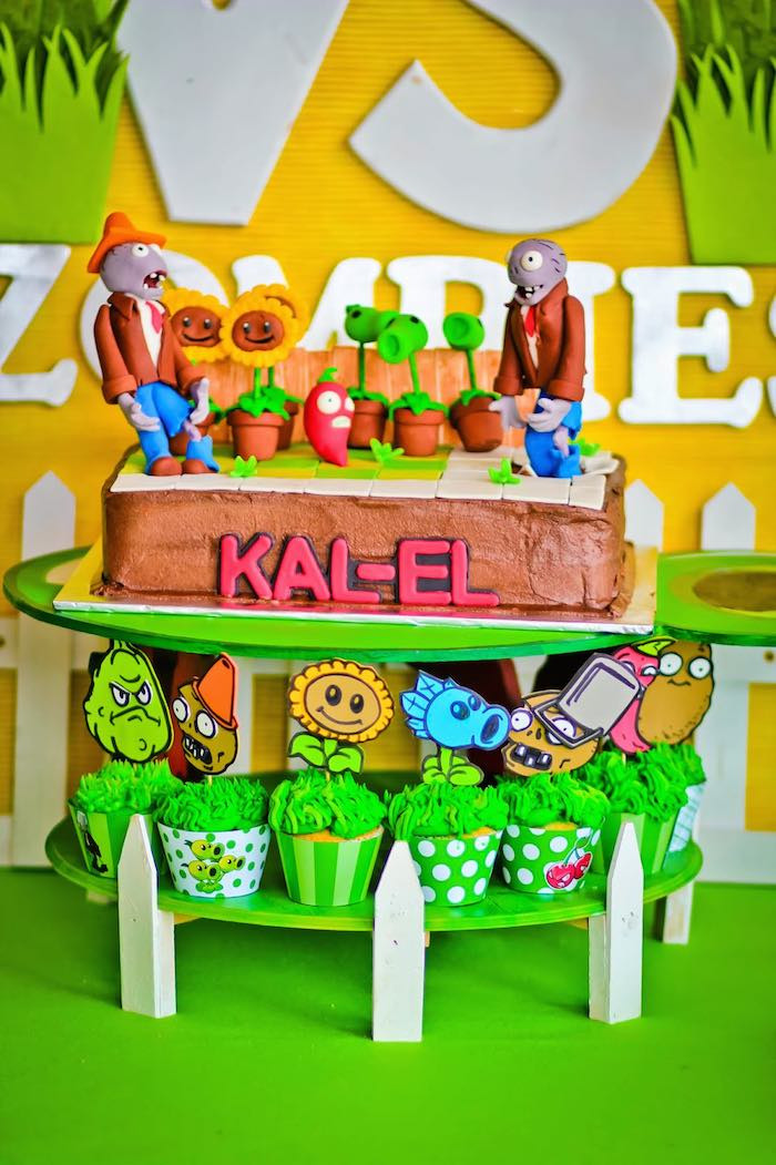 Best ideas about Plants Vs Zombies Birthday Party
. Save or Pin Kara s Party Ideas Plants vs Zombies Themed Birthday Party Now.
