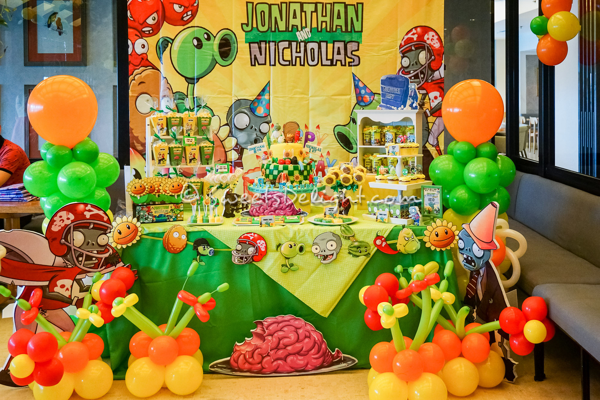 Best ideas about Plants Vs Zombies Birthday Party
. Save or Pin Plant vs Zombie Party – Sweets Delight Now.