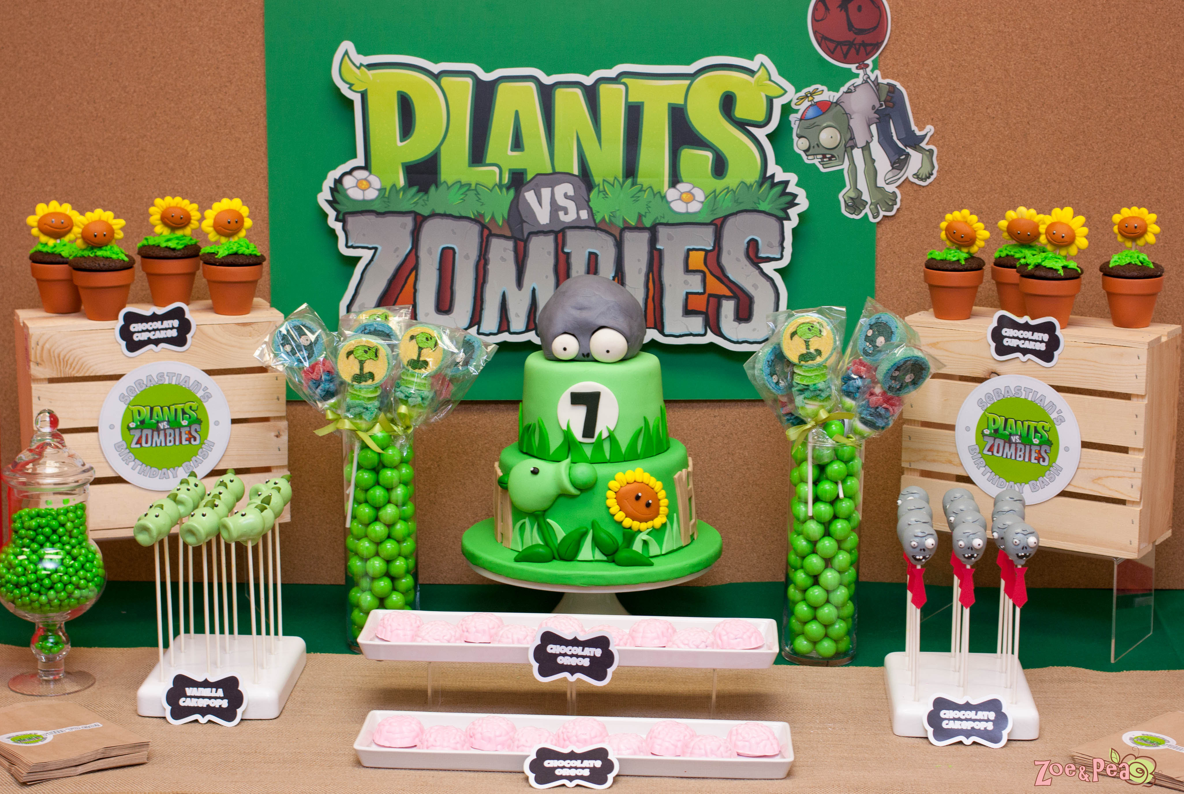 Best ideas about Plants Vs Zombies Birthday Party
. Save or Pin Plants Vs Zombies Birthday Now.