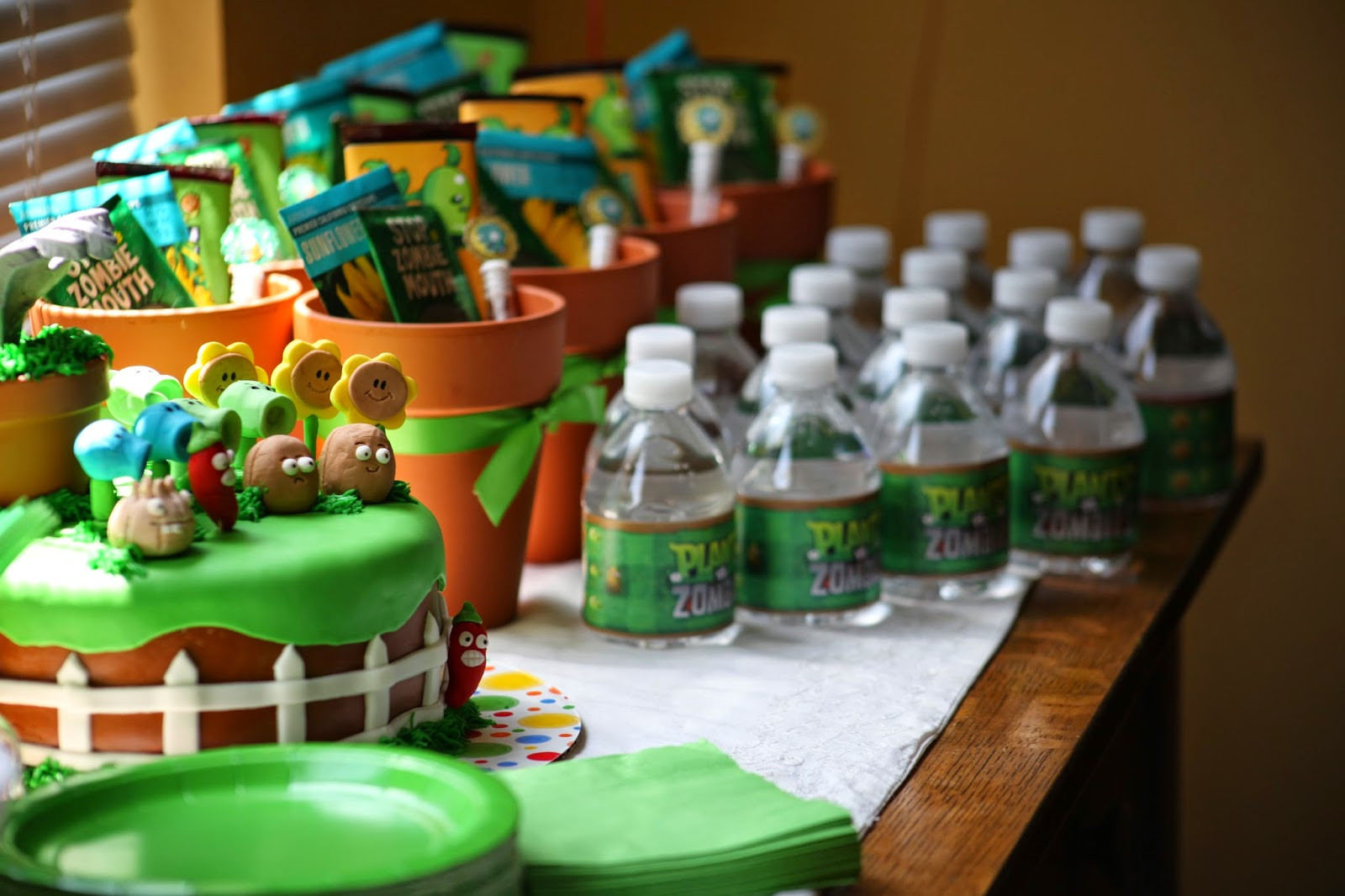 Best ideas about Plants Vs Zombies Birthday Party
. Save or Pin Cranberry Corner Conor s Plants vs Zombies Party Now.