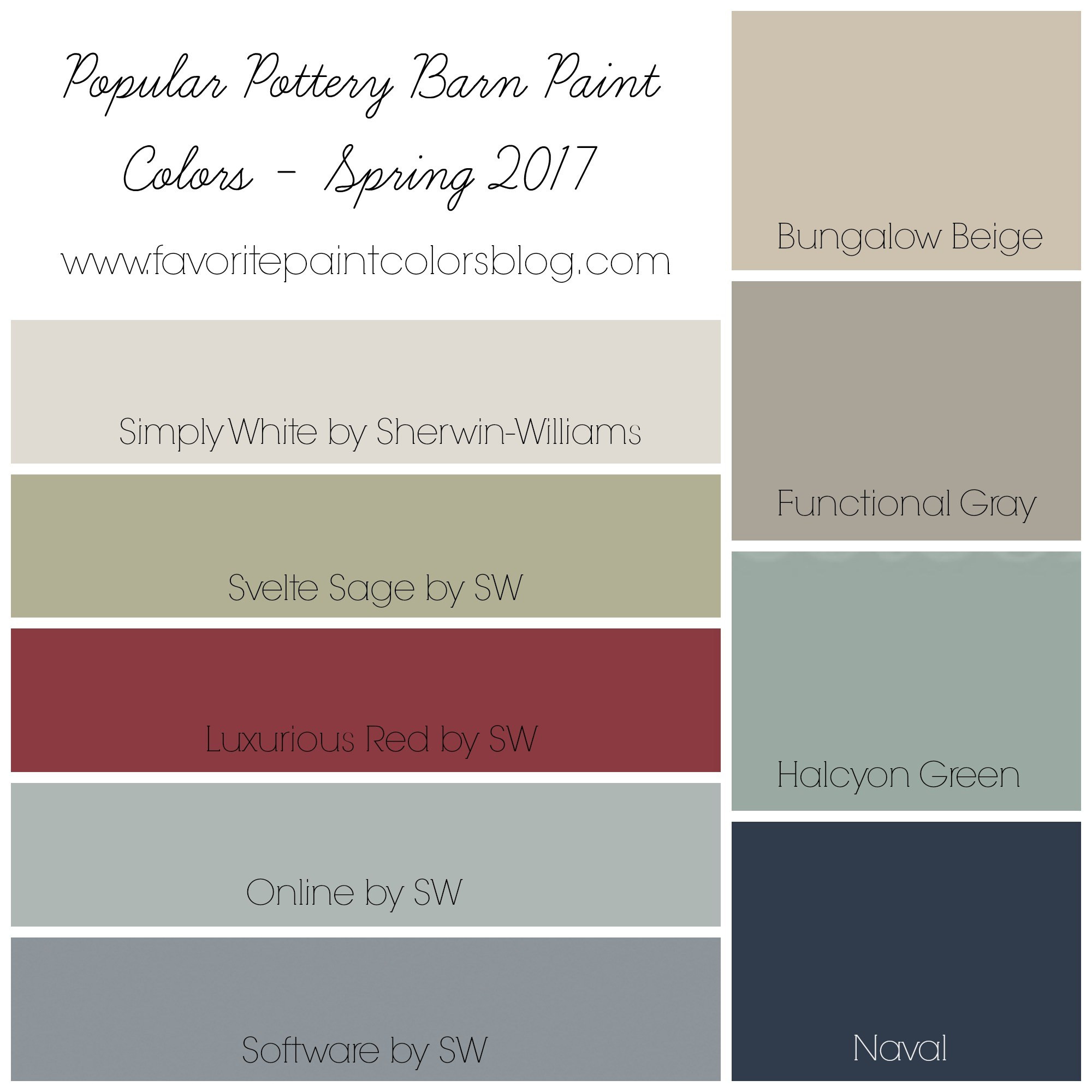 Best ideas about Popular Paint Colors
. Save or Pin Popular Pottery Barn Paint Colors Favorite Paint Colors Blog Now.
