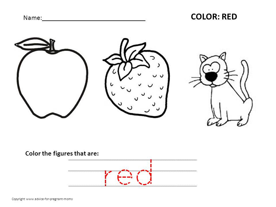 Best ideas about Preschool Coloring Sheets For Red
. Save or Pin Free Preschool Worksheets For Learning Colors Now.