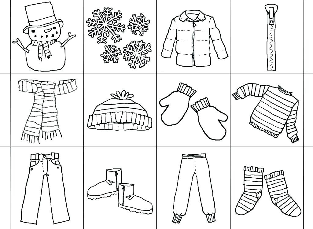 Best ideas about Preschool Coloring Sheets From The Jacket I Wera In The Snow
. Save or Pin Winter Clothes Coloring Pages Clothing Free Fashion Now.