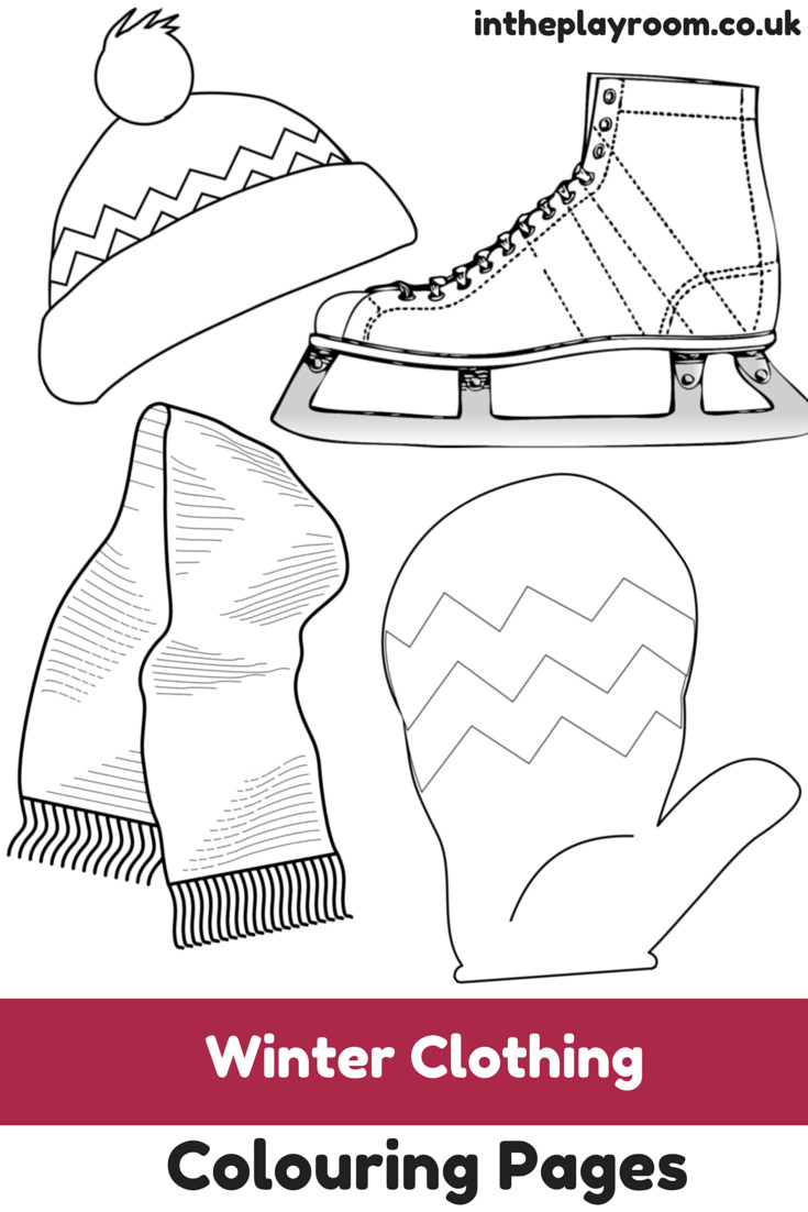 Best ideas about Preschool Coloring Sheets From The Jacket I Wera In The Snow
. Save or Pin Winter Clothing Colouring Pages Now.