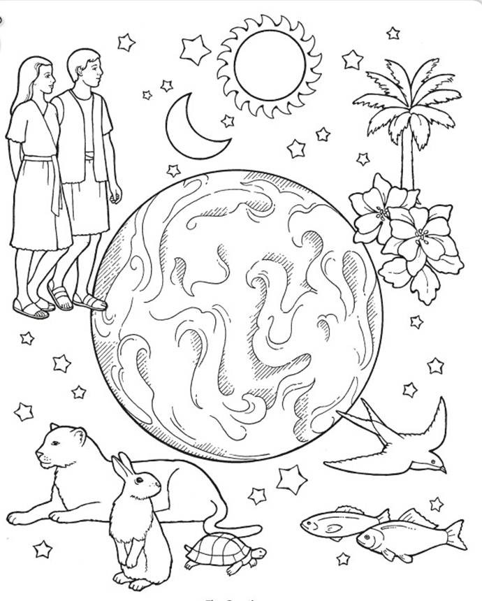 Best ideas about Preschool Coloring Sheets Genesis
. Save or Pin In The Beginning God Created Coloring Pages Coloring Home Now.