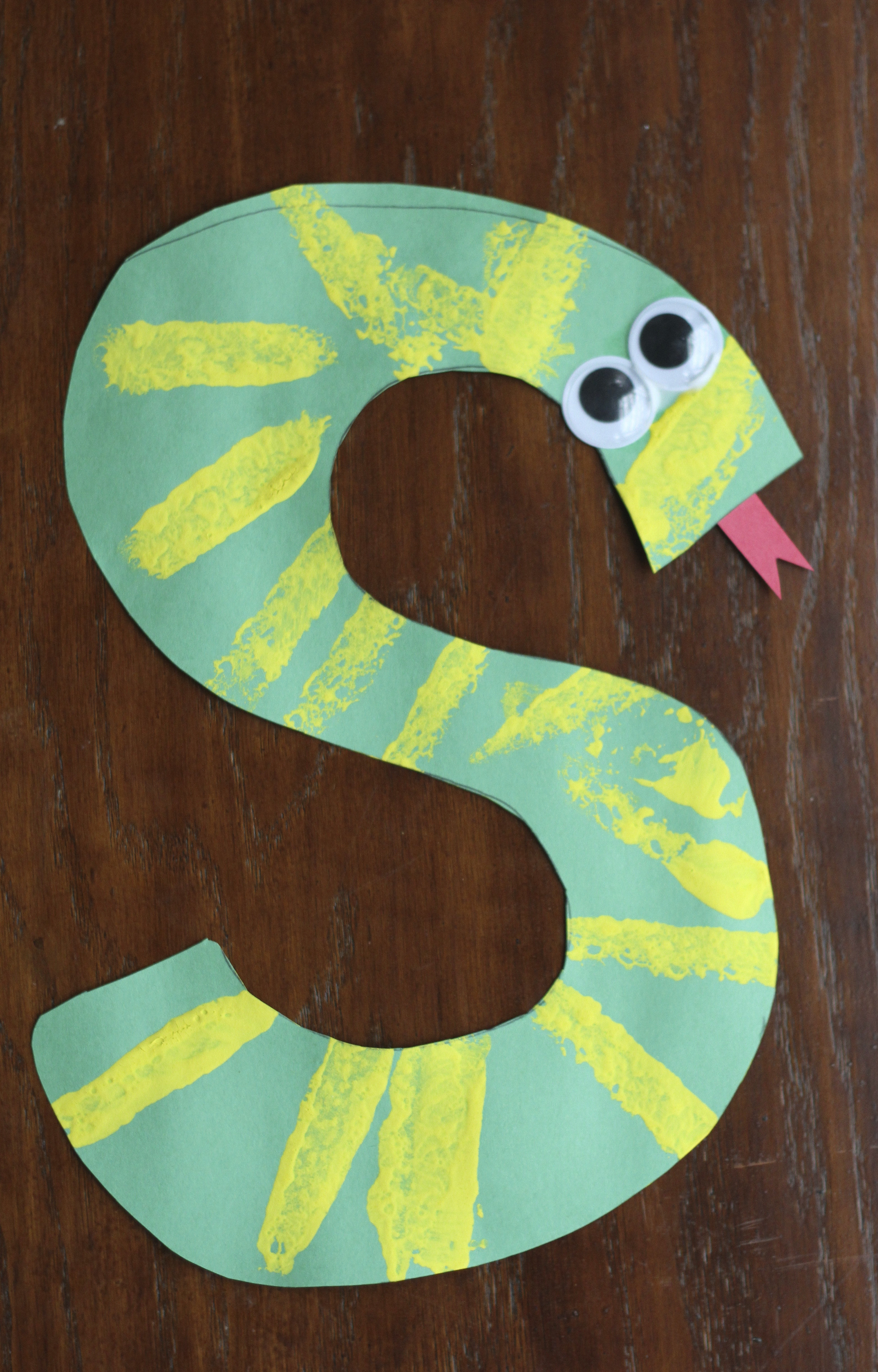 Best ideas about Preschoolers Art And Craft
. Save or Pin S is for Snake Alphabet Craft I Can Teach My Child Now.