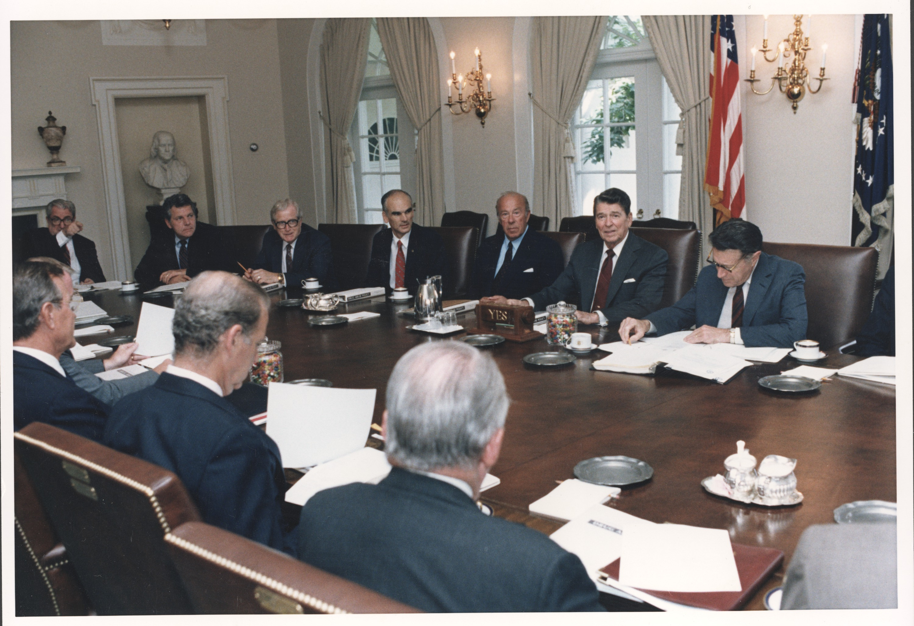 Best ideas about Presidential Cabinet Definition
. Save or Pin File graph of President Reagan leading a Cabinet Now.